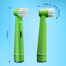Load image into Gallery viewer, 8 Pcs Electric Kid Toothbrush Replacement Heads Compatible with Braun Oral B