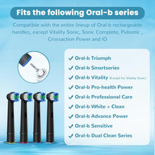 Load image into Gallery viewer, Replacement Toothbrush Heads Compatible with Oral B Braun, 20 Pcs