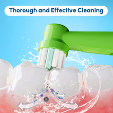 Load image into Gallery viewer, 8 Pcs Electric Kid Toothbrush Replacement Heads Compatible with Braun Oral B