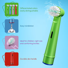 Load image into Gallery viewer, 8 Pcs Electric Kid Toothbrush Replacement Heads Compatible with Braun Oral B