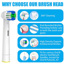 Load image into Gallery viewer, Replacement Toothbrush Heads Compatible with Oral B Braun, 12 Pcs