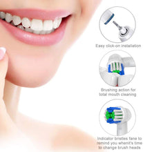 Load image into Gallery viewer, Replacement Toothbrush Heads Compatible with Oral B Braun, 12 Pcs