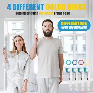 Replacement Toothbrush Heads Compatible with Oral-B Braun