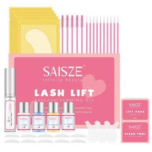 WM-Saisze Eyelash Perming Kit, 10 Pieces Eyelash Lifting Kit Suitable for Beauty Salon, Perfect Mother's Day Gift for Her